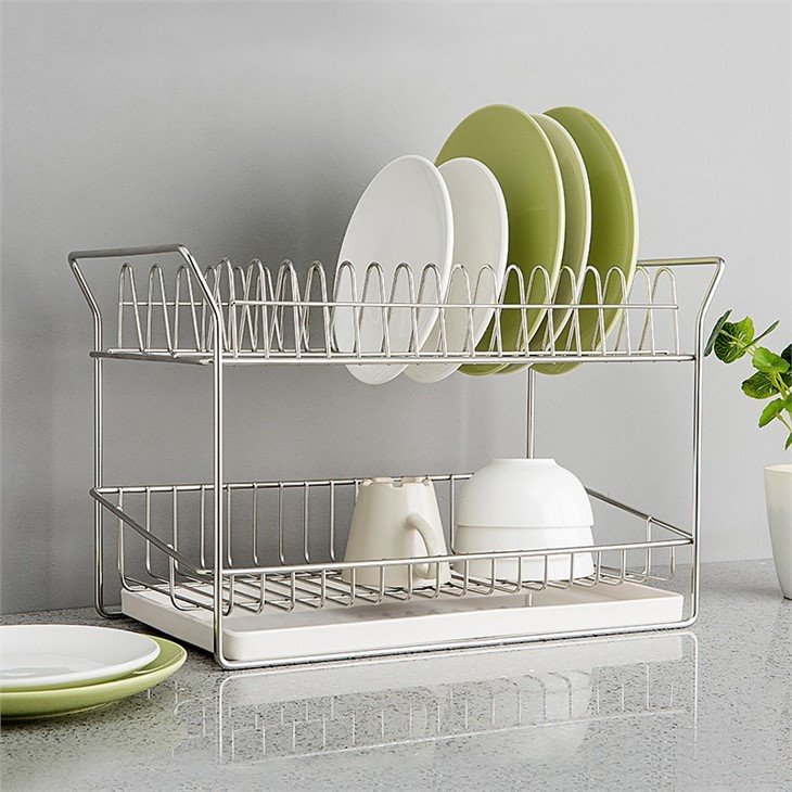 2 tier dish rack made in China