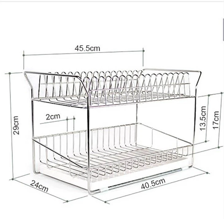 Dish Rack with Drain